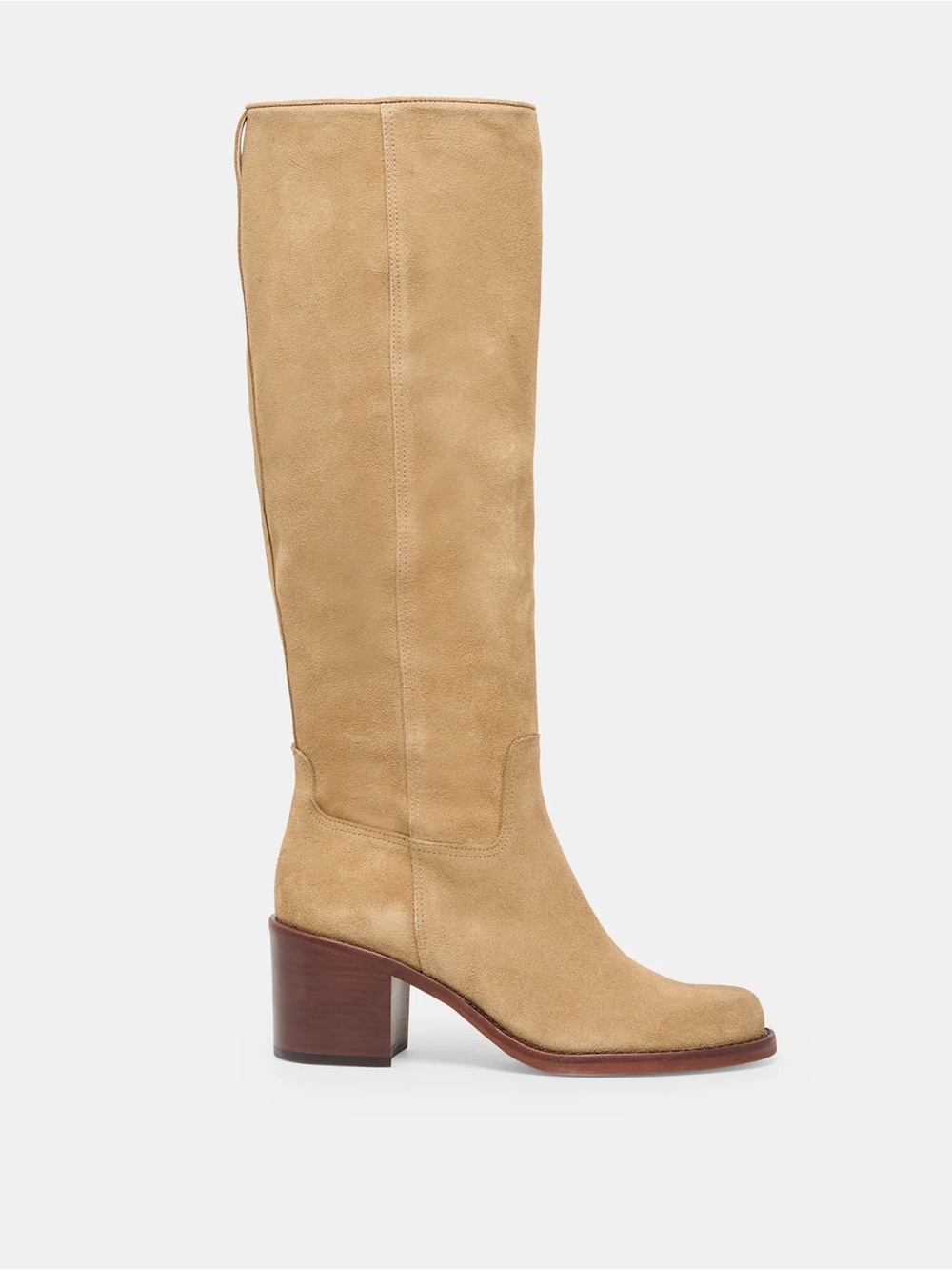 NWT Dolce Vita Lucyle Tall Suede Knee-High Boot in Tan 10WC